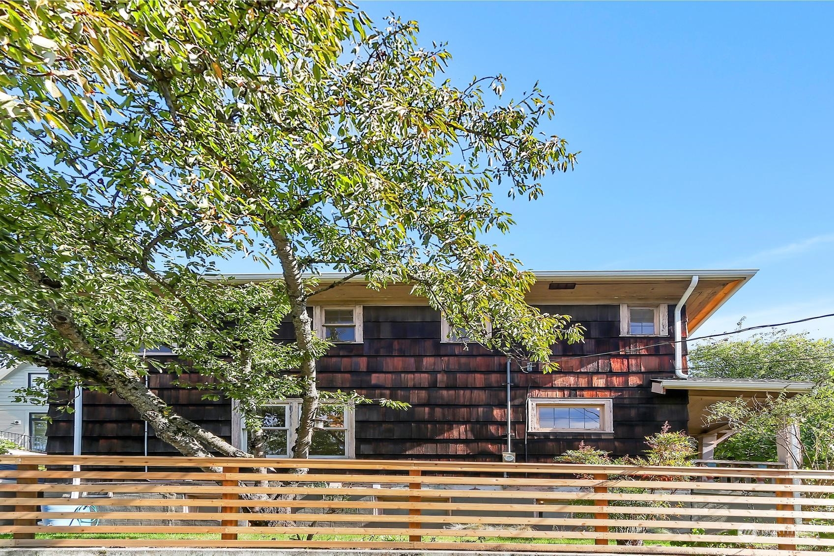 front view of a house with a porch