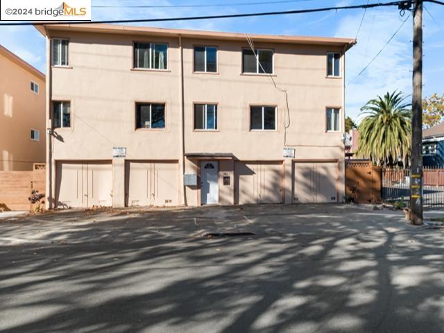 a view of a house with a patio