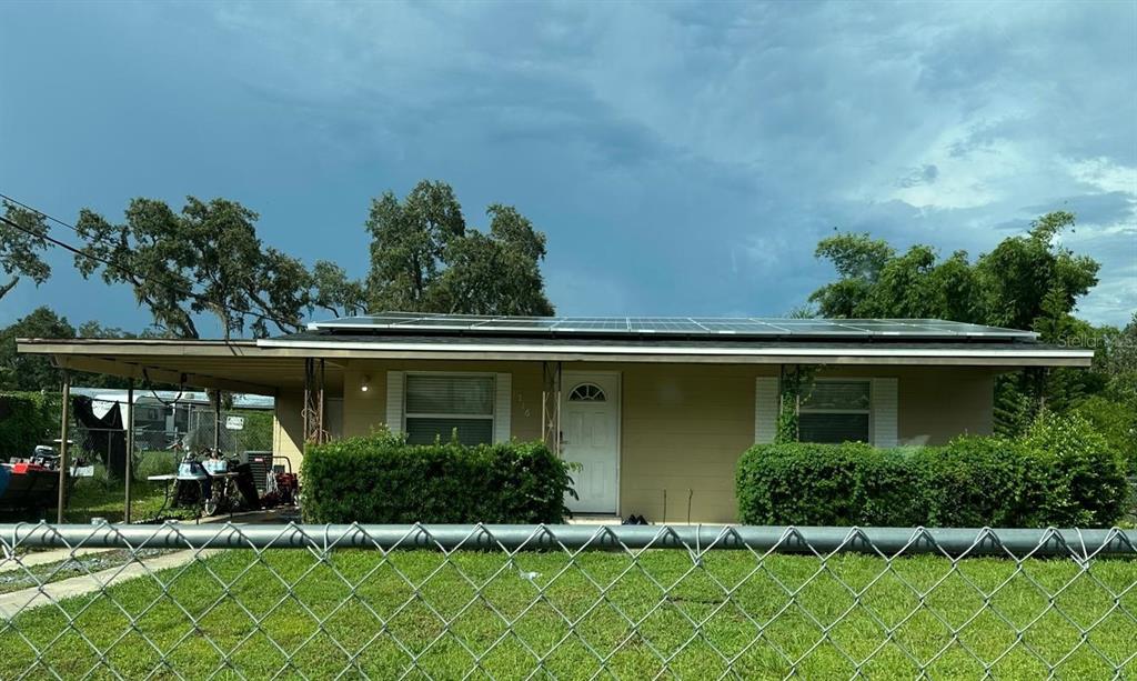 front view of house with a yard