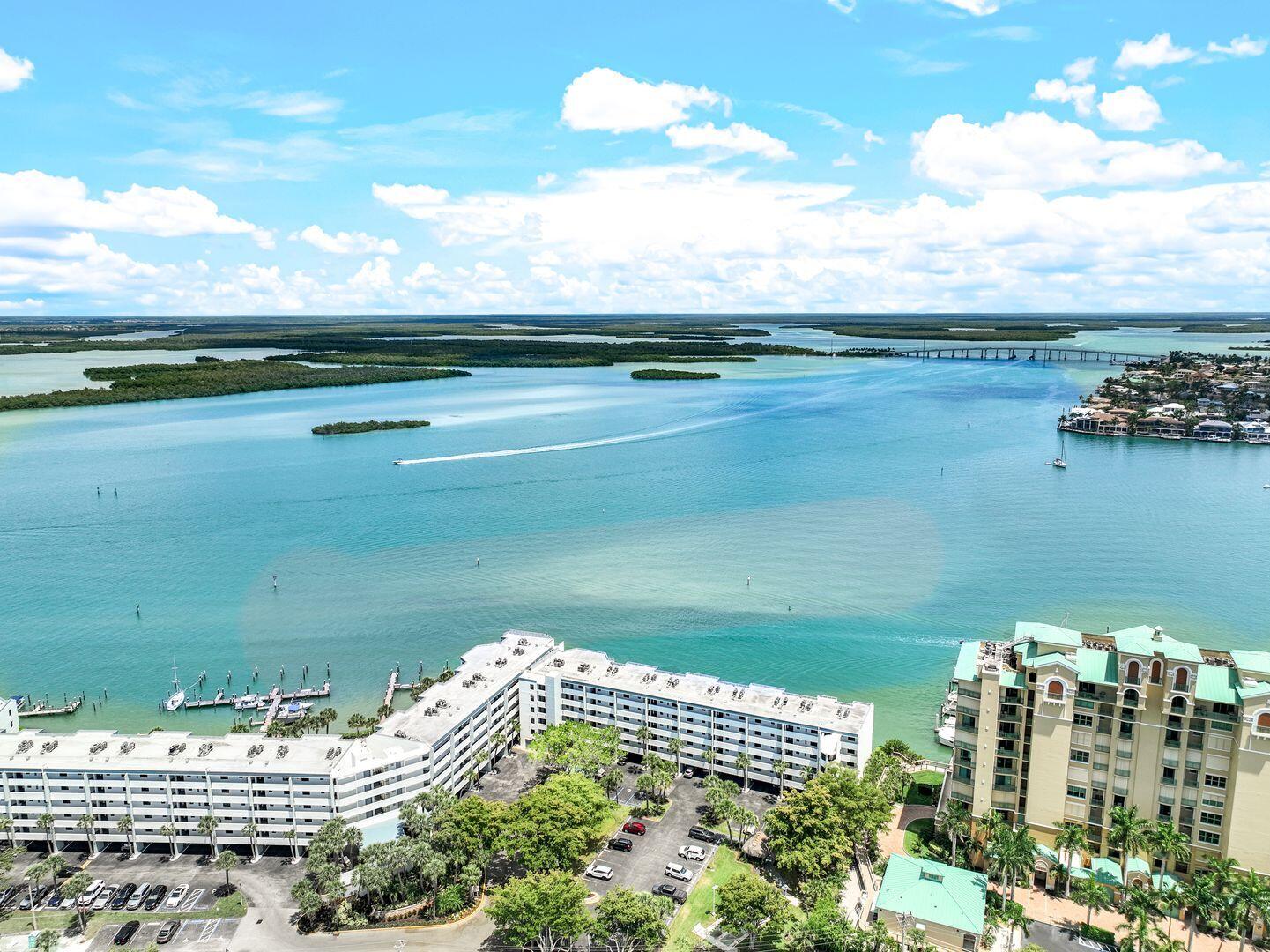 a view of lake from a balcony