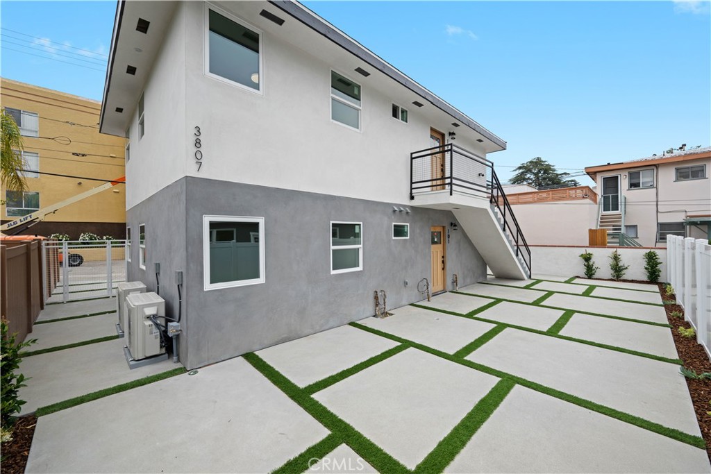 a view of a house with a sink and stairs