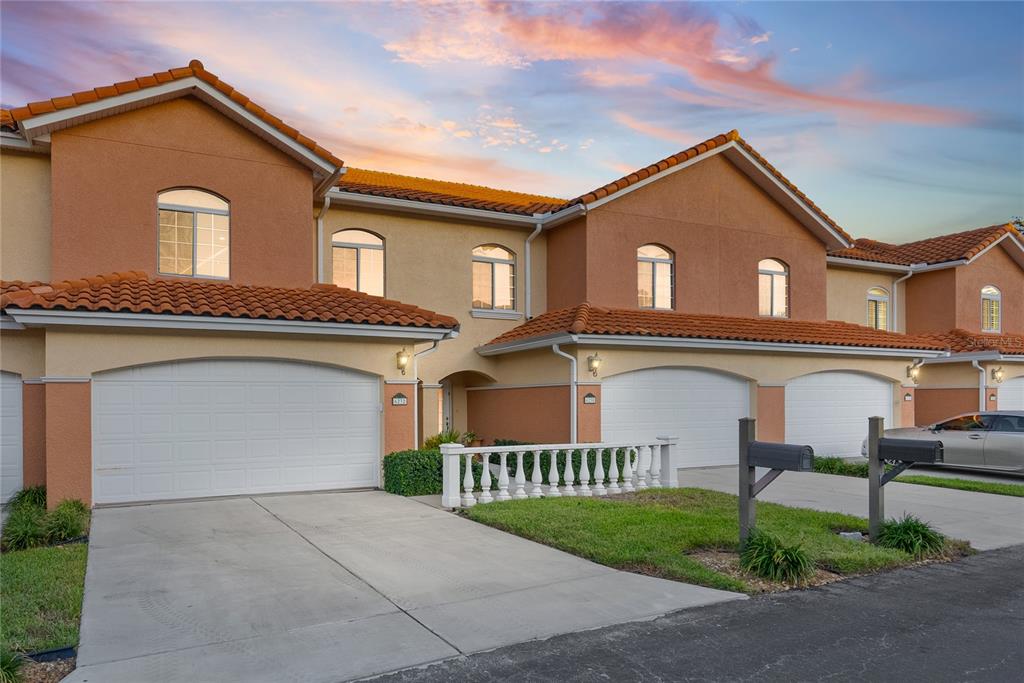 a house view with a outdoor space