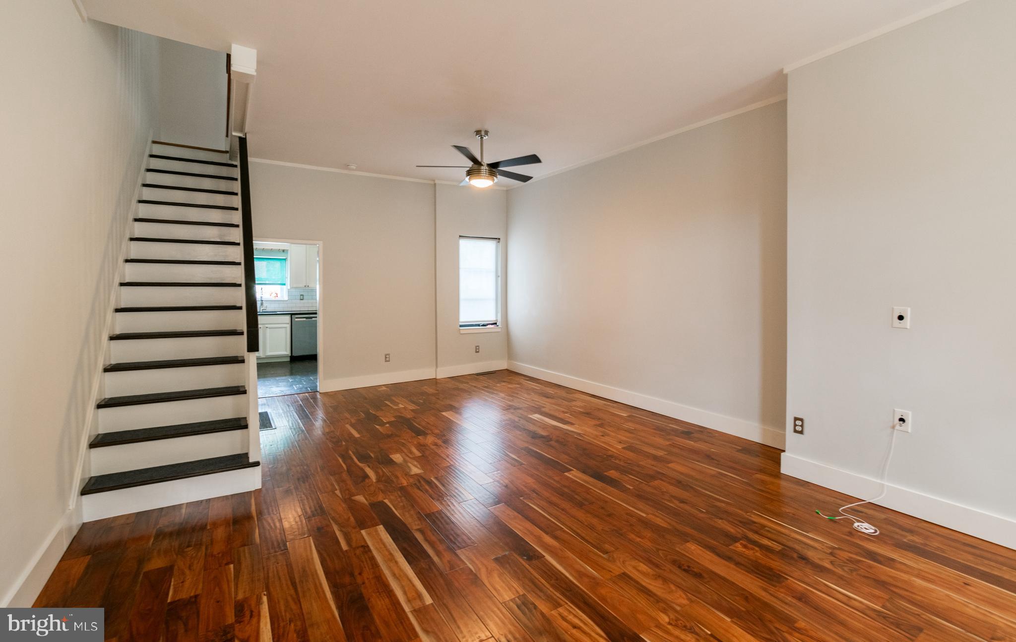 wooden floor in an empty room