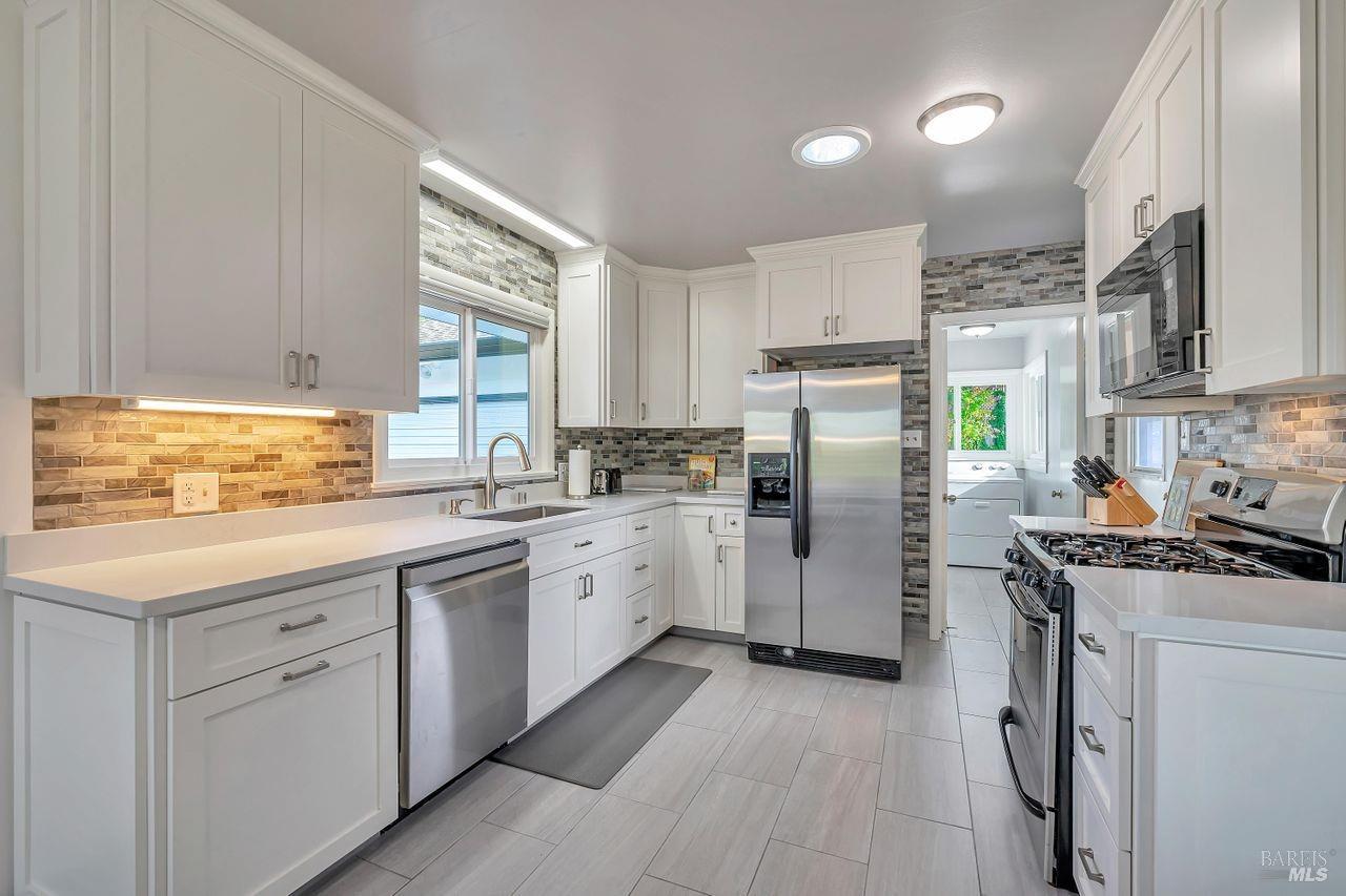 This beautiful new kitchen is only one of the many stand-out features of this dream home!