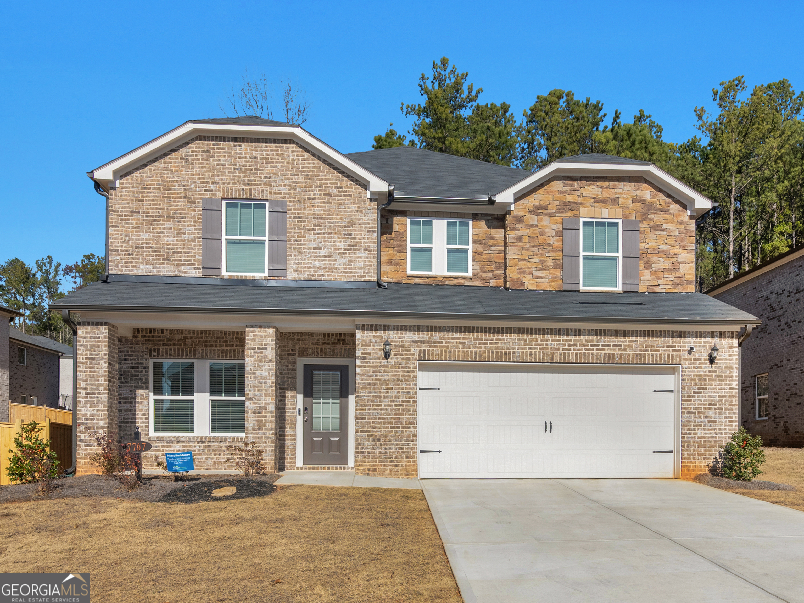 front view of a house