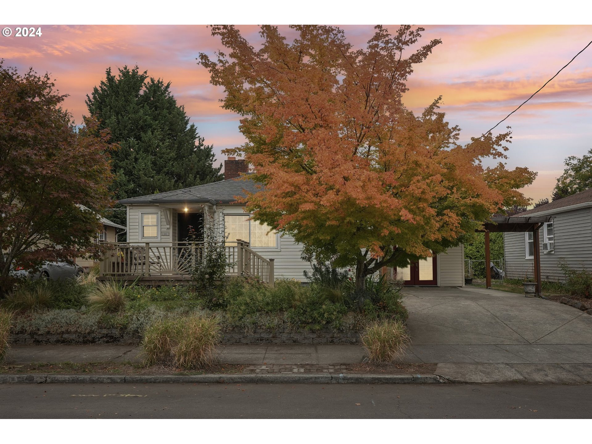 a view of outdoor space and yard