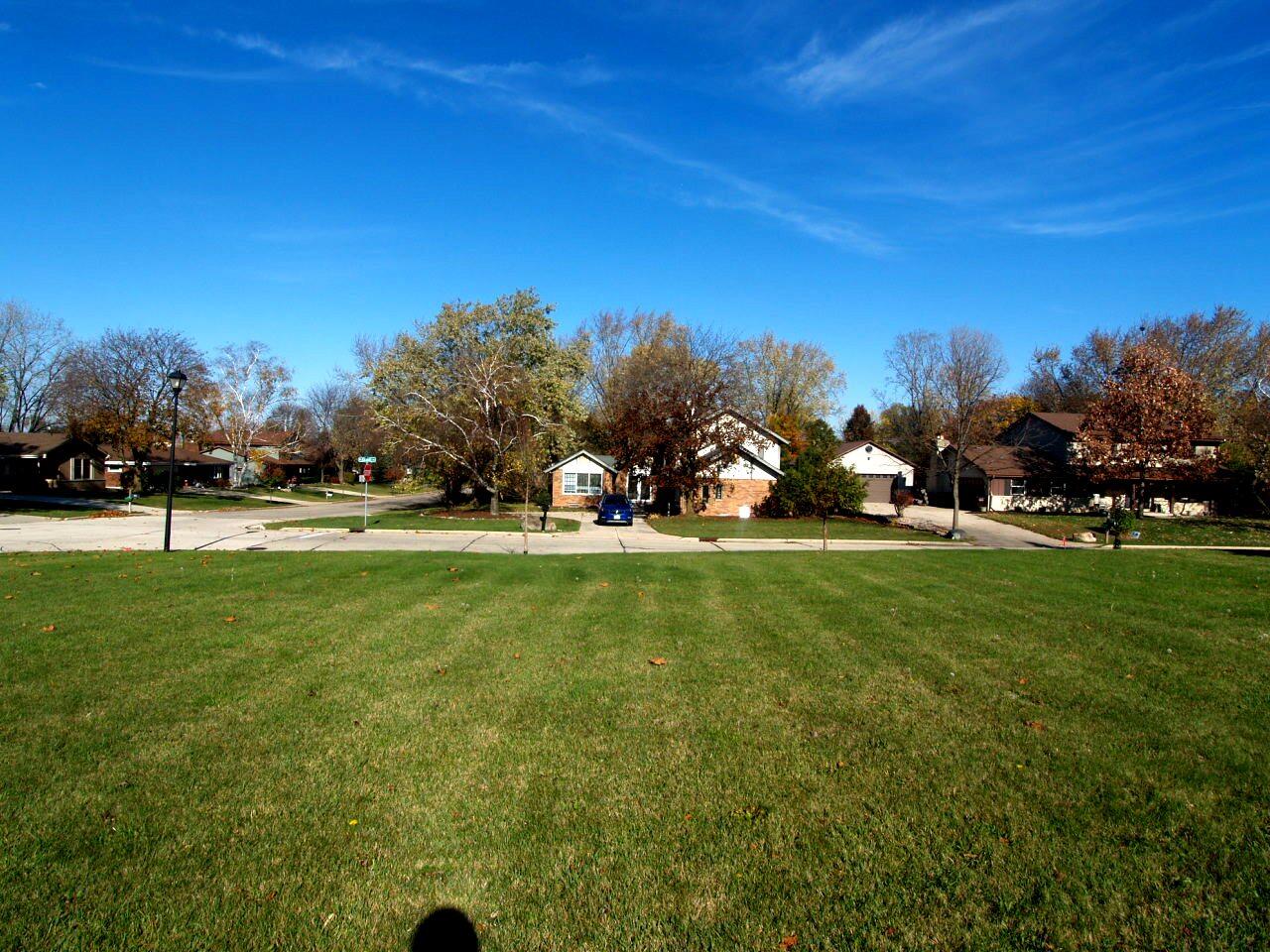 From the middle of the lot facing North