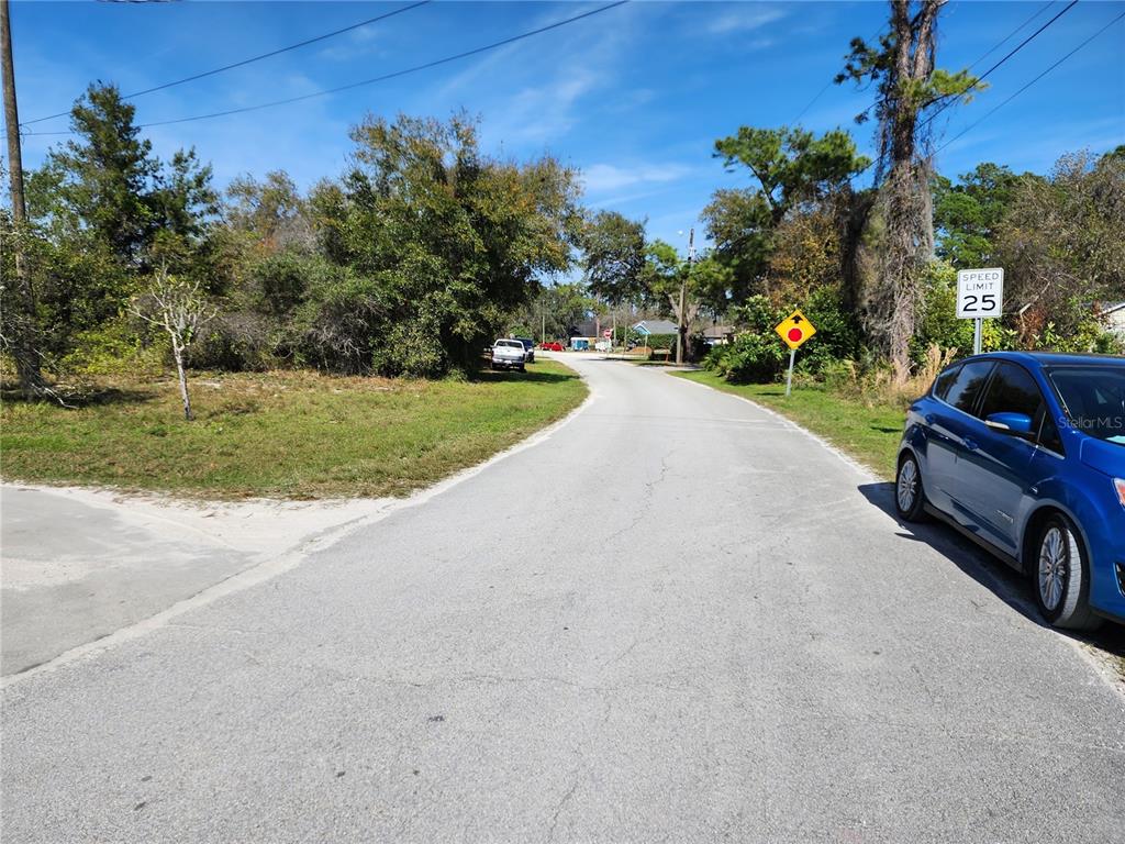 a view of a street