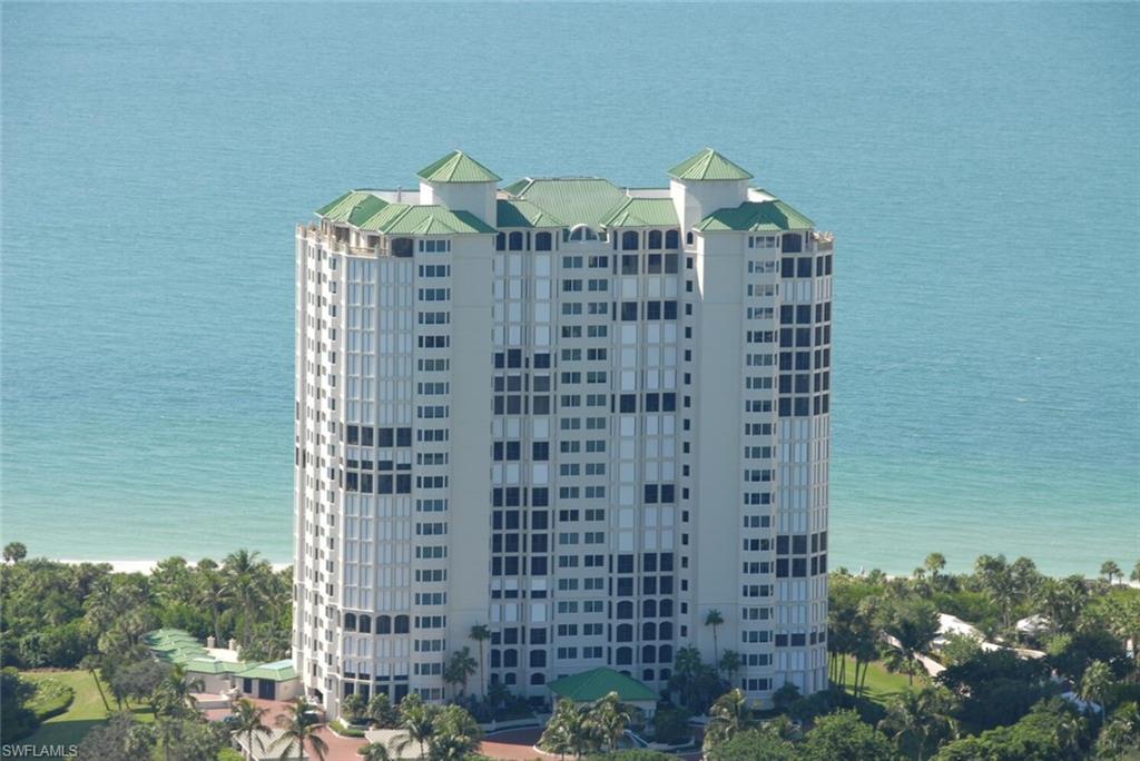 a view of a city with tall buildings