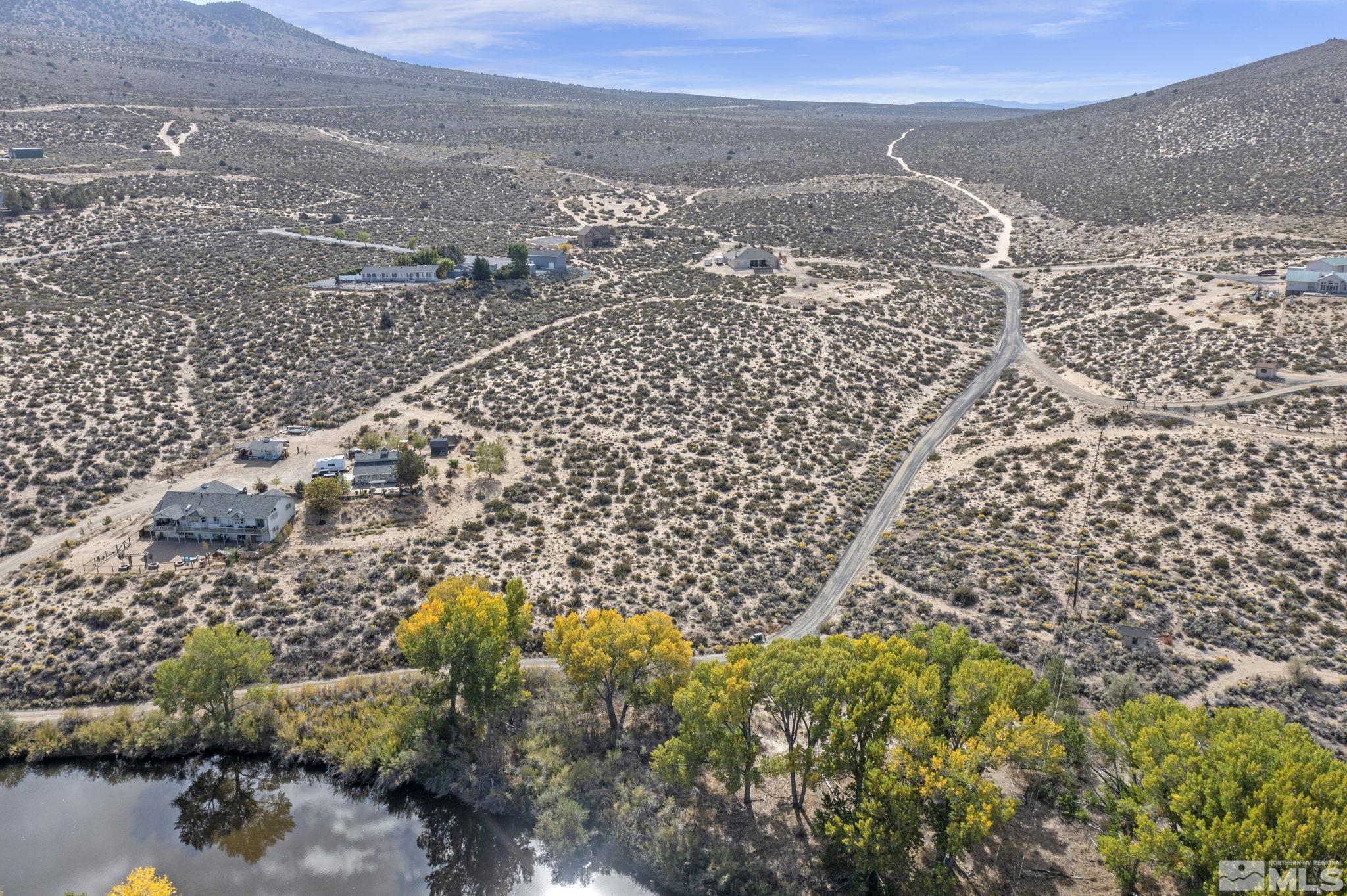 a view of city and mountain