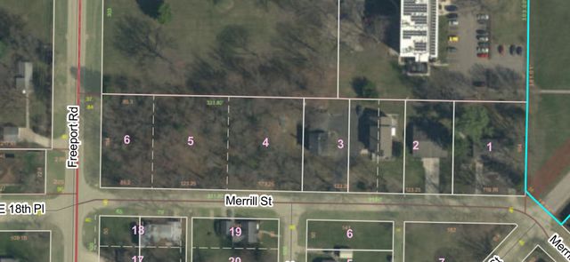 $40,000 | Lots 4-5-6 Merrill Street | Sterling Township - Whiteside County