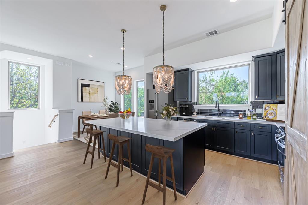 Kitchen virtually staged