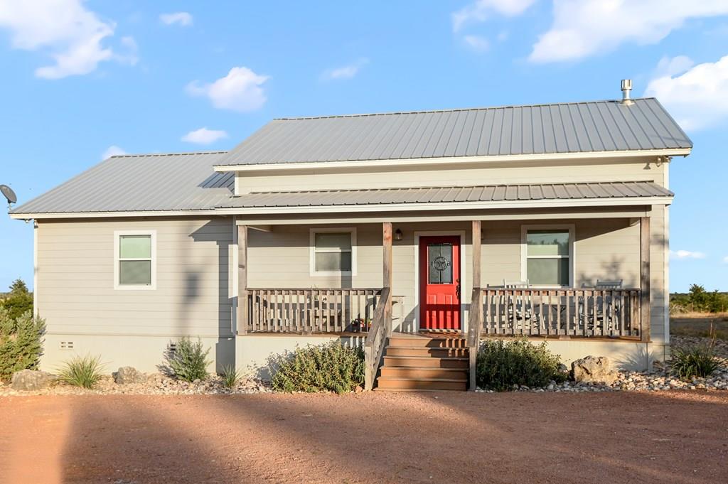 a view of a house with a outdoor space