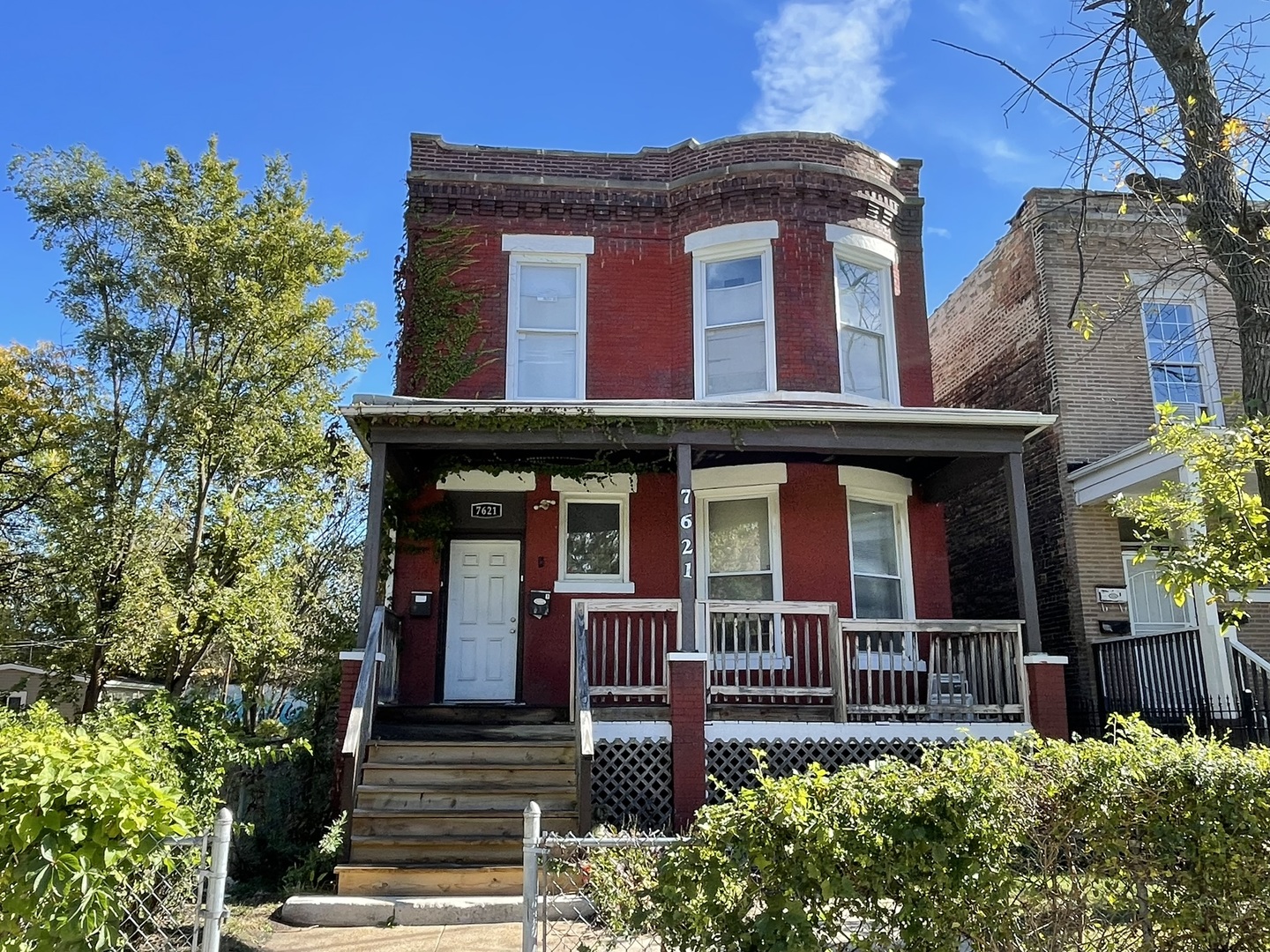 front view of a house