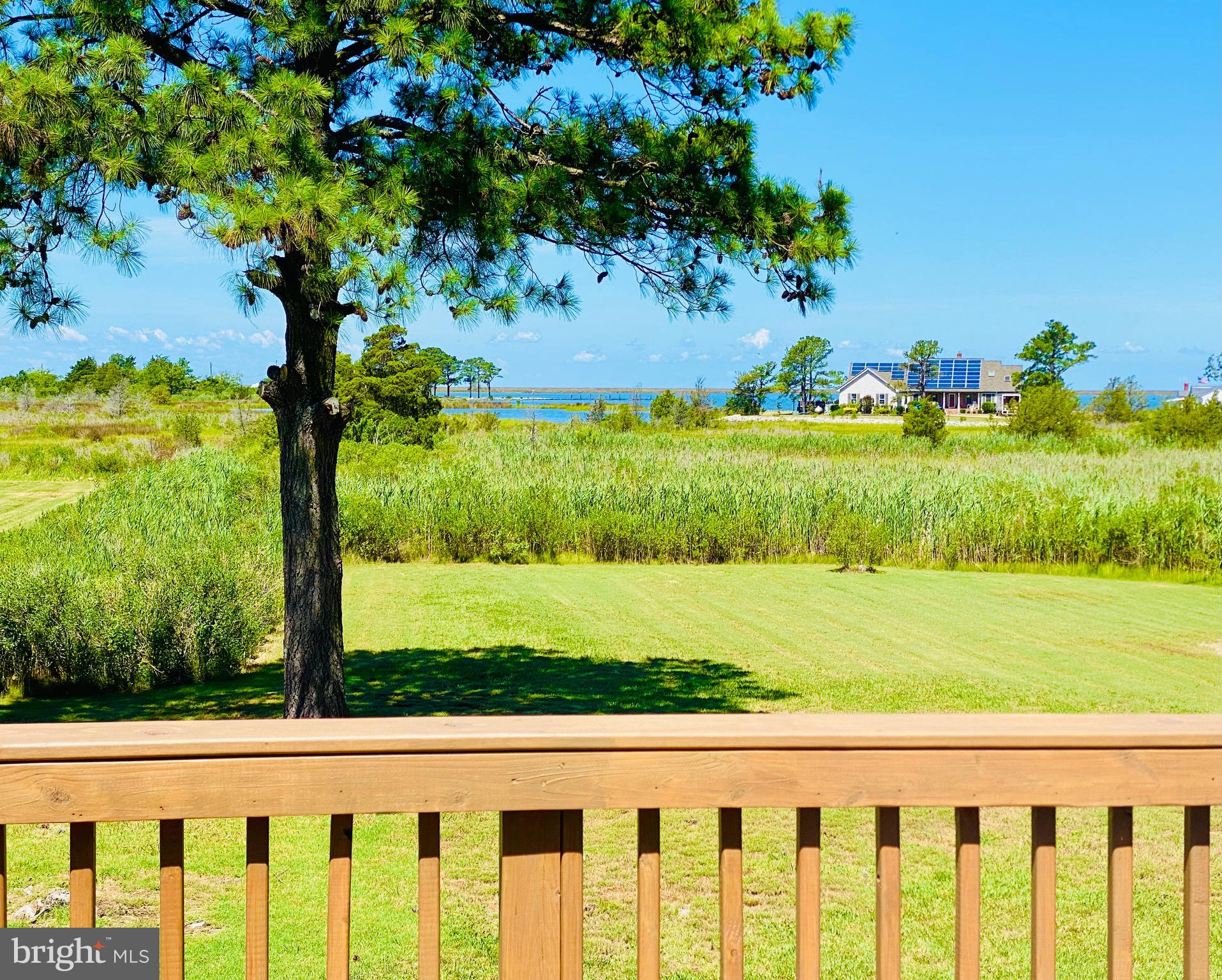 Marsh and River Views from Apartment Deck