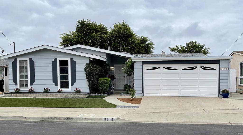 front view of house with a yard