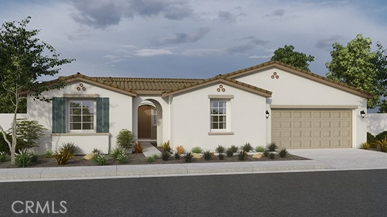 front view of a house with a street