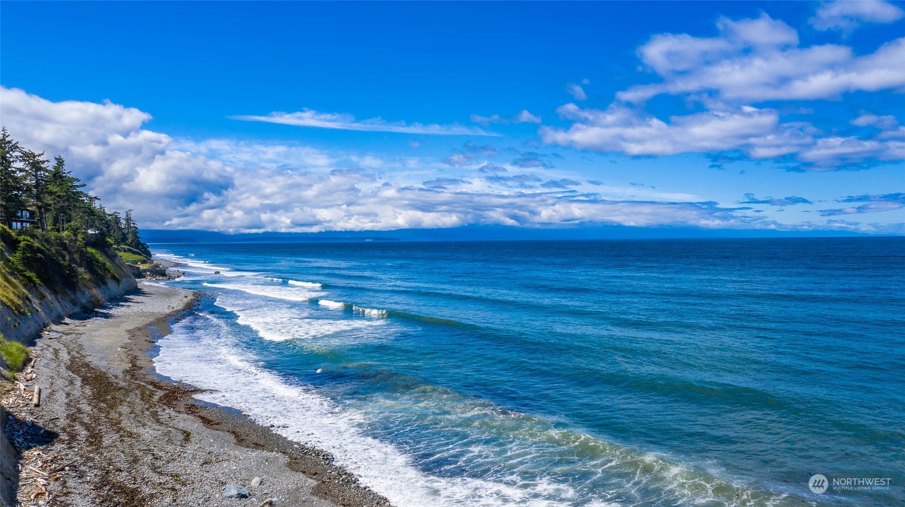 a view of an ocean