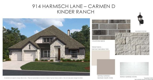 $648,990 | 914 Harmisch Lane | Kinder Ranch