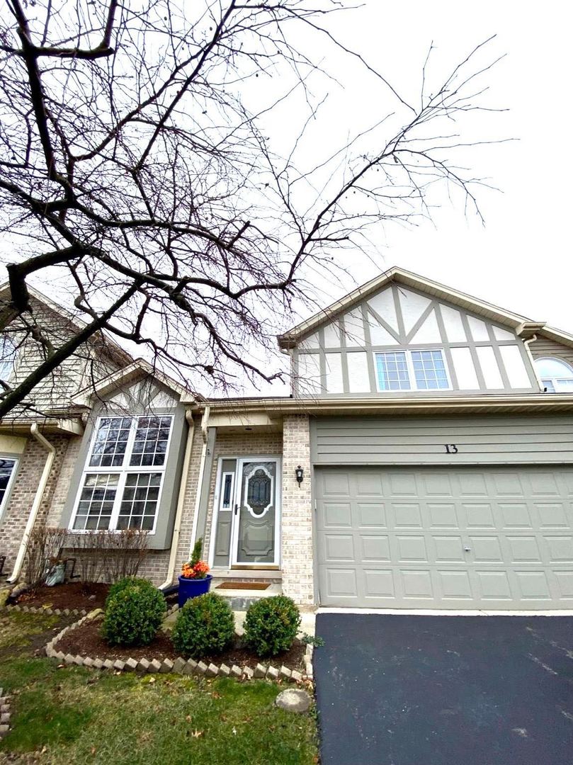 a house view with a outdoor space