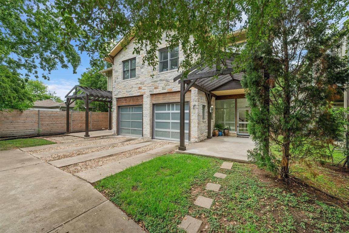 Park your car in the convenient single-car garage, with extra space in the driveway for another vehicle or your favorite set of wheels