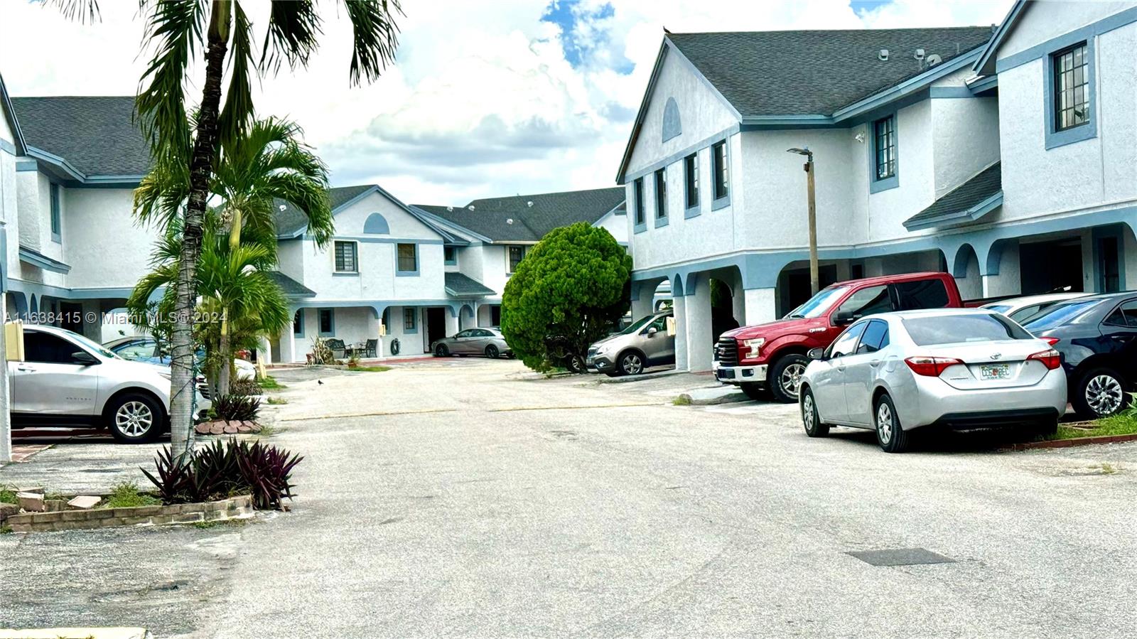 a view of street with cars