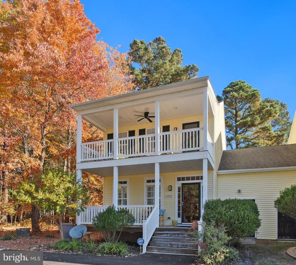 front view of a house with a small yard