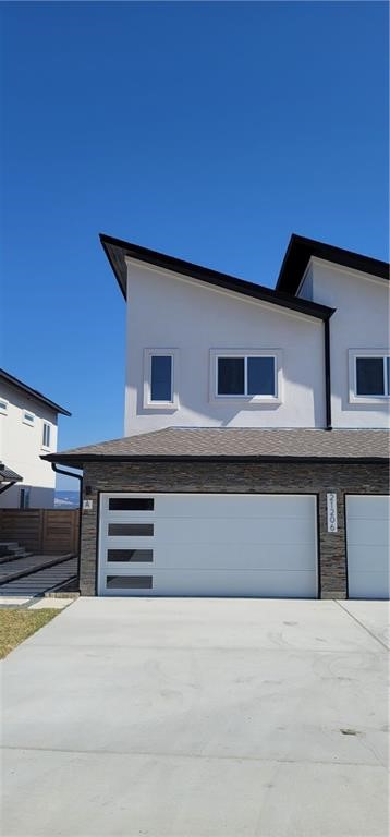 a house view with a outdoor space