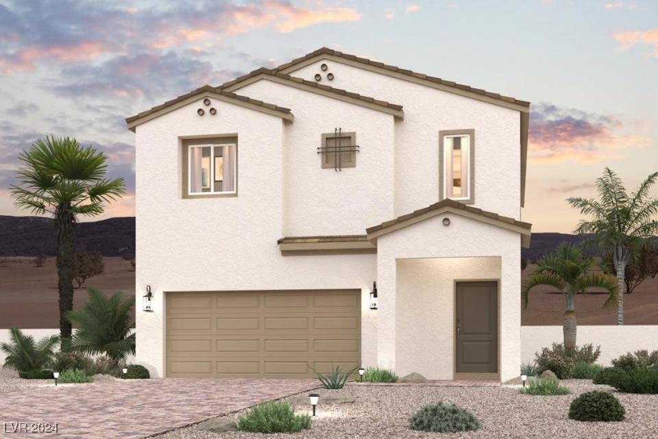 Plan 2054 - Santa Barbara Elevation ~ Rendering ~