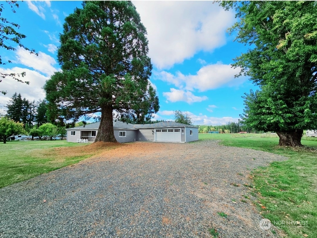 a view of an outdoor space and yard