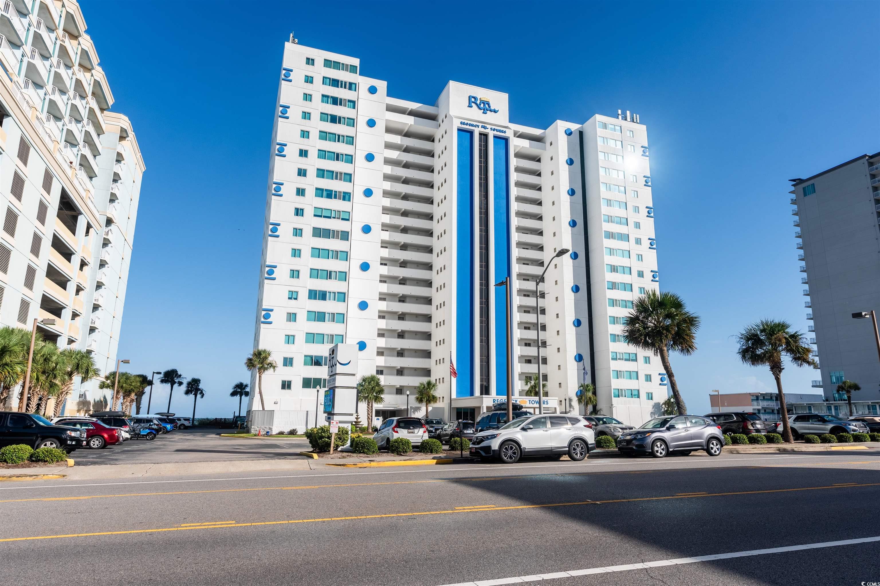 View of front of Regency Towers