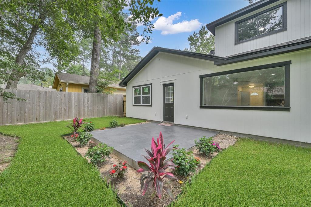 a house with garden in front of it