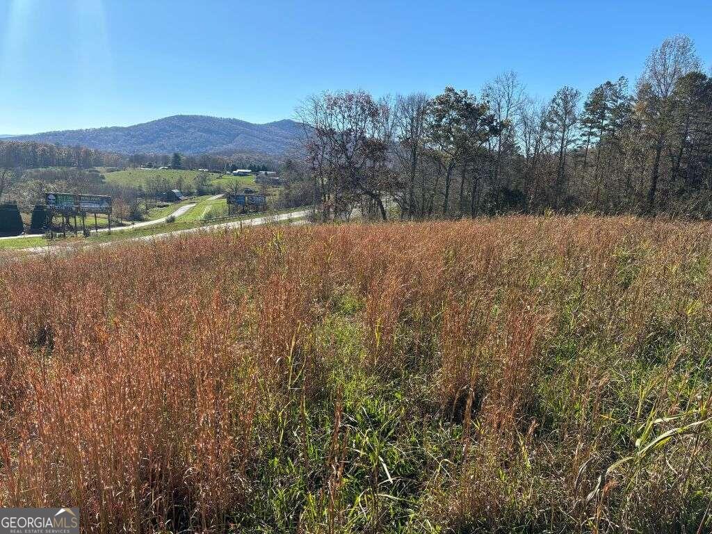 a view of mountain with outdoor space