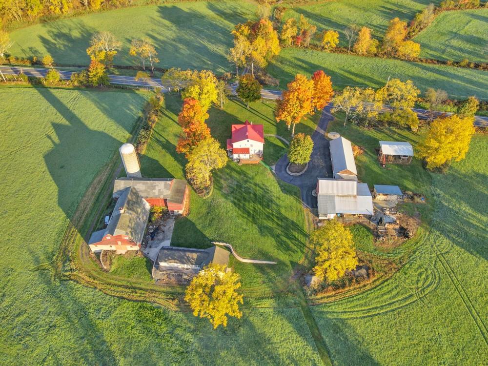 Aerial Fall View