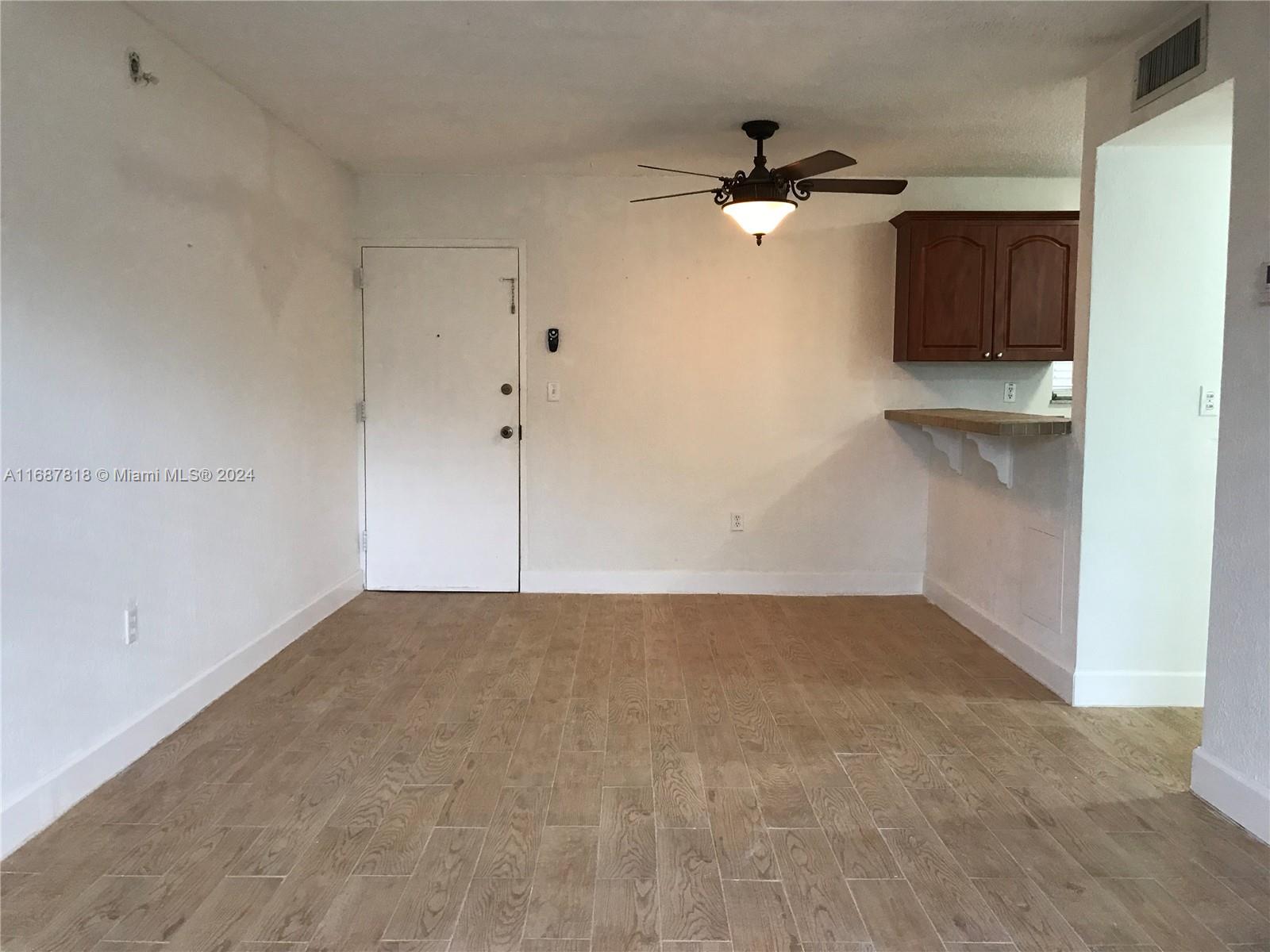 wooden floor in an empty room