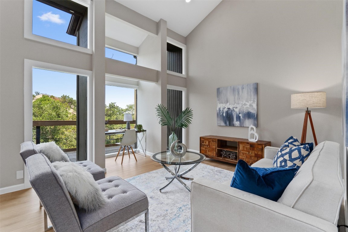 living room and little nook bring in so much peace and tranquility