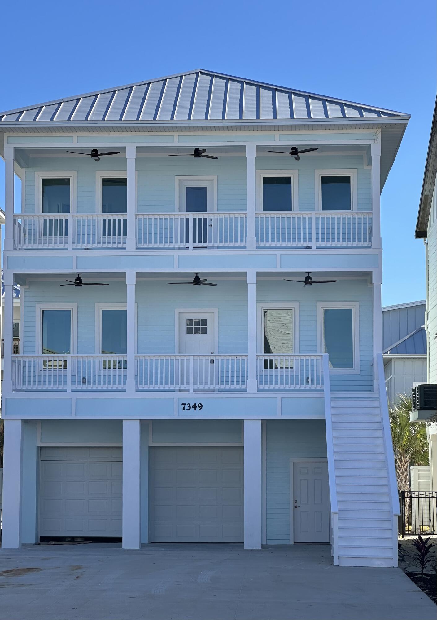 a view of a building with a window