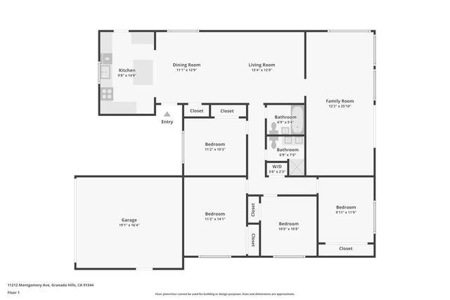 $989,000 | 11212 Montgomery Avenue | Granada Hills