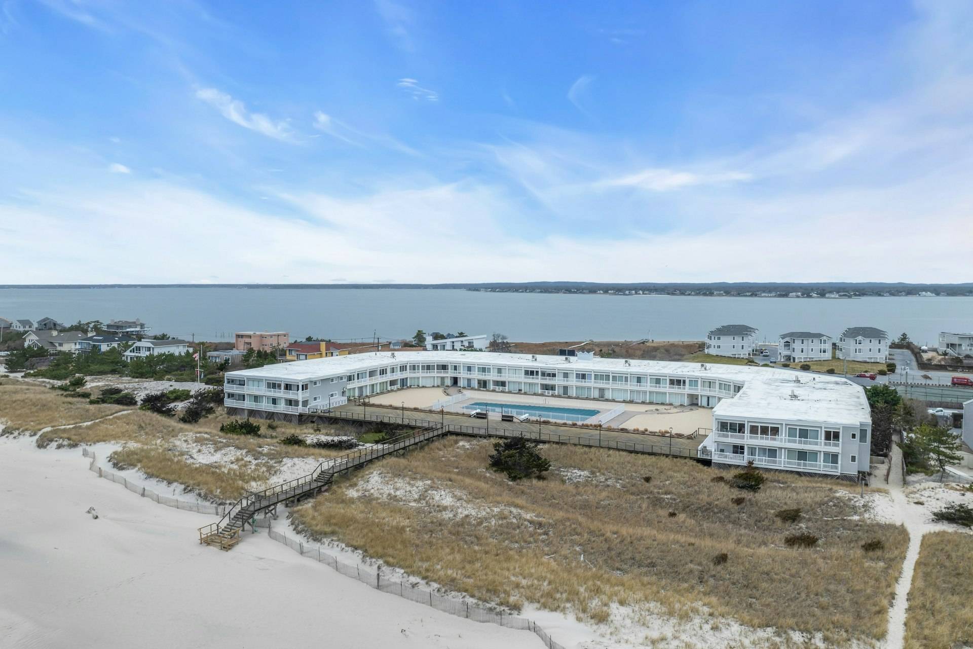 a view of a ocean view with beach