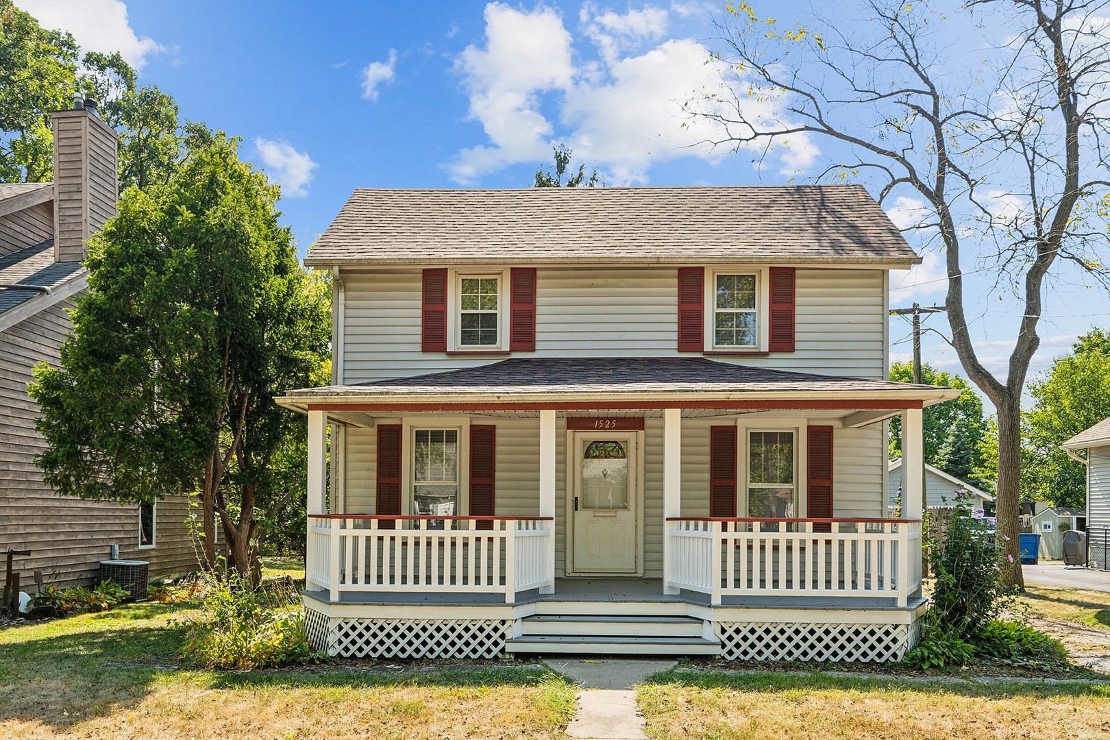 front view of a house