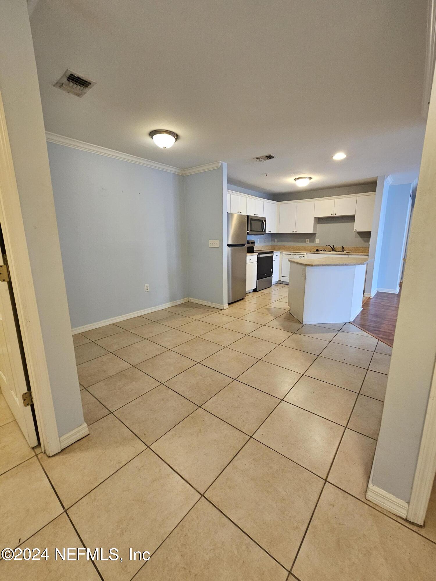 a view of a kitchen