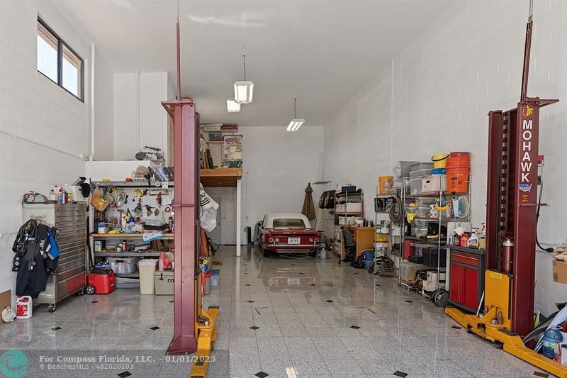 a view of storage and utility room