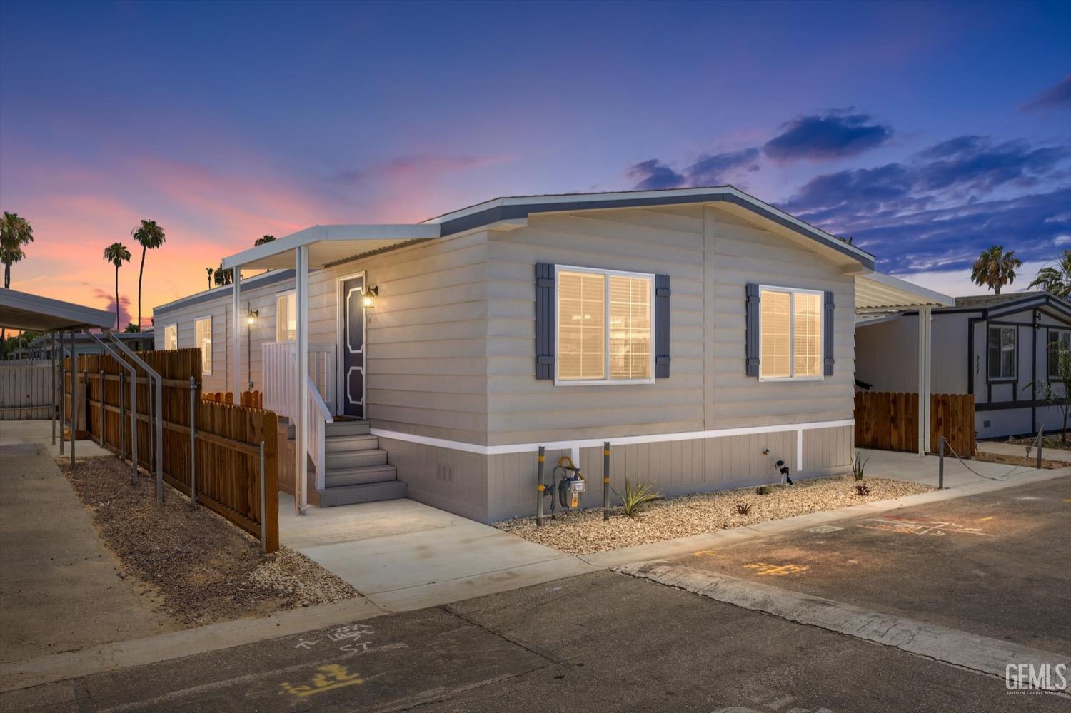 a front view of a house with a garage