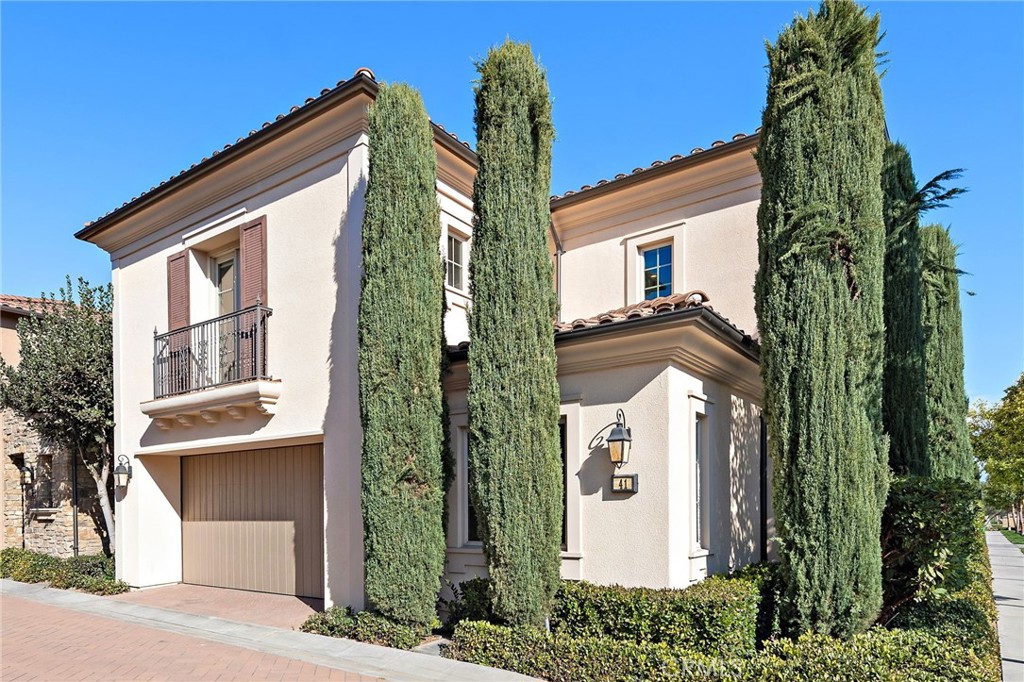 front view of a house with a street