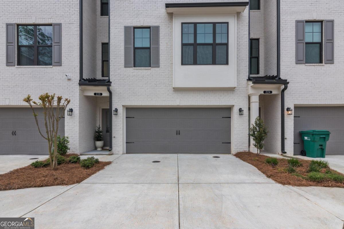 a house view with a outdoor space