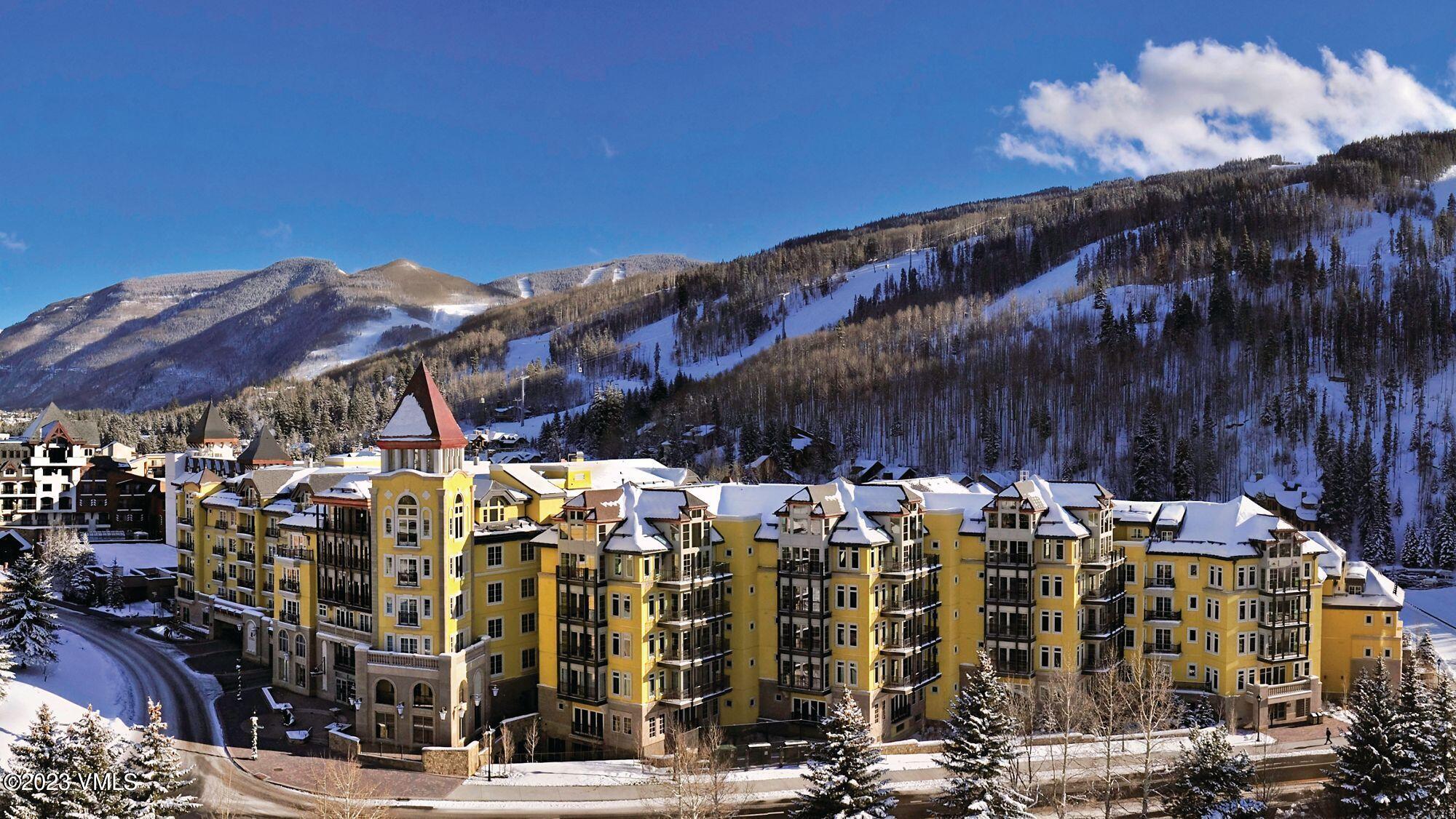 Ritz Carlton Vail aerial