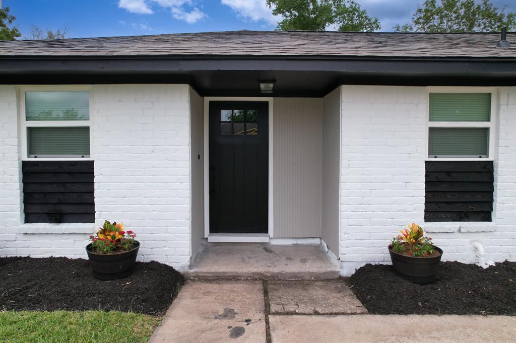 Front entrance of home