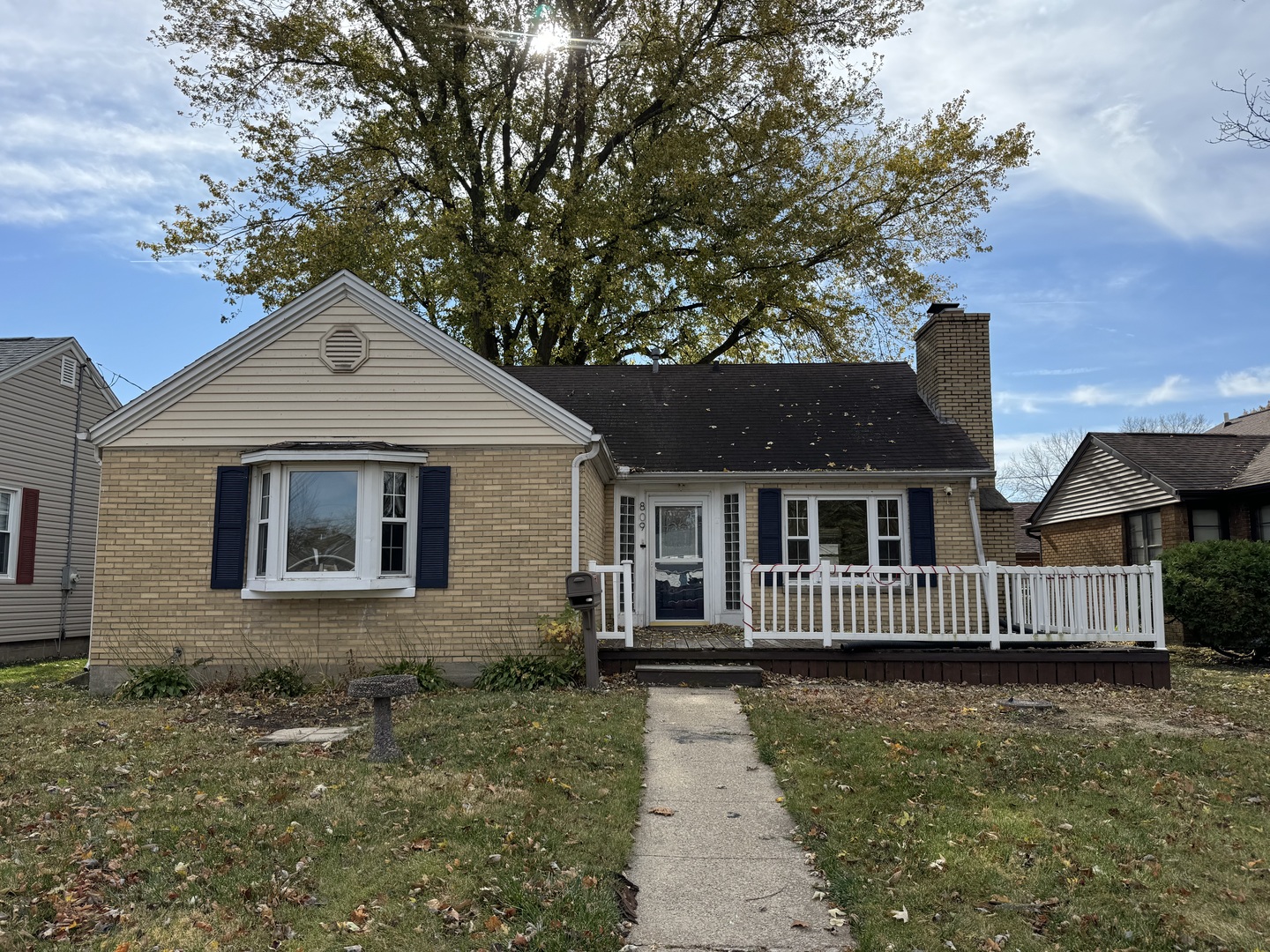 front view of a house