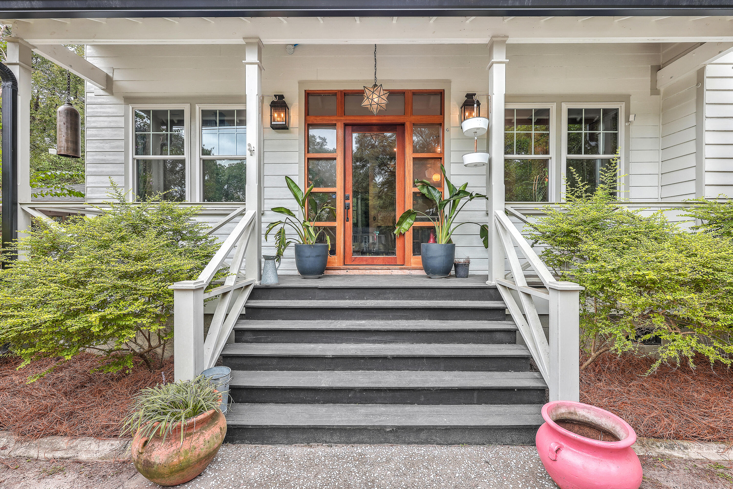 Side porch and Entrance