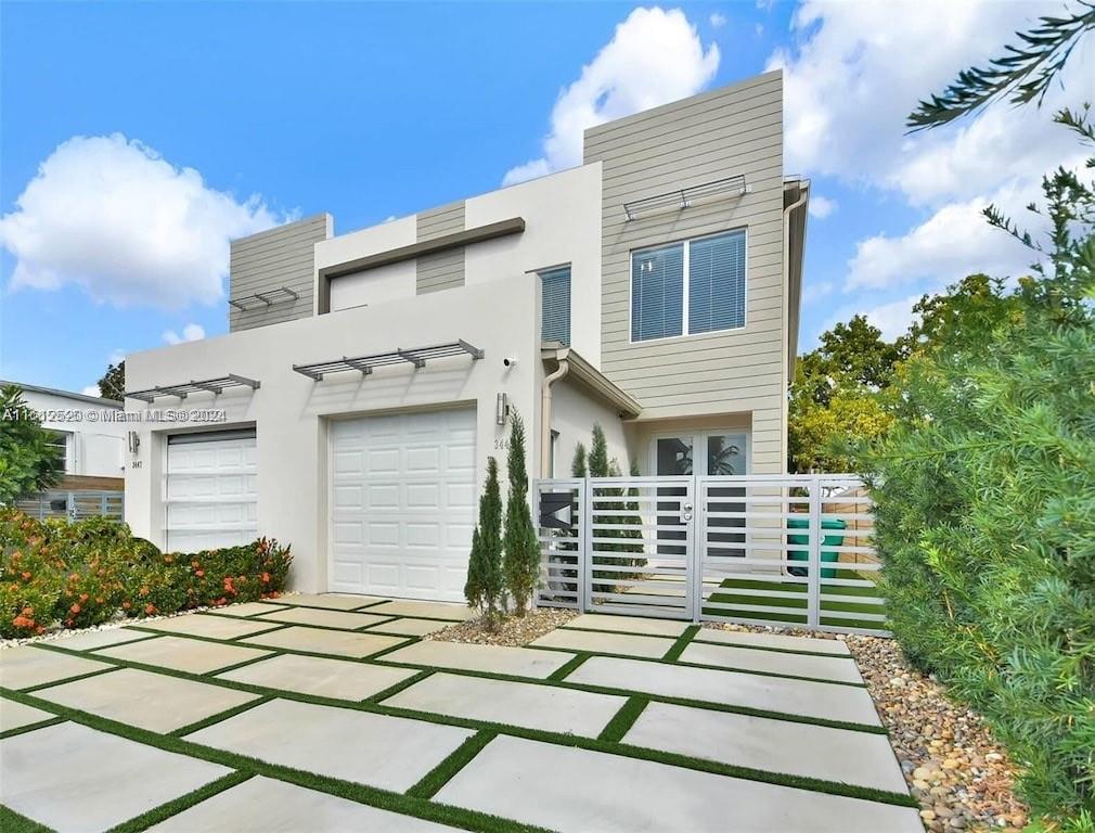 a view of a house with a patio